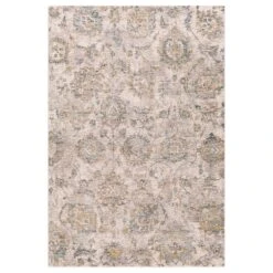 Surya Mirabel 2'7" X 10' Teal, Aqua, Mustard, Brown, Taupe And Beige Runner