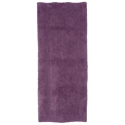 Timberlake Lavish Home 100% Cotton Long Bath Rug In Eggplant 7 Timberlake Lavish Home 100% Cotton Long Bath Rug In Eggplant -Home Decoration Series 51085918 2
