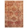 Surya Amelie 2'7" X 7'10" Orange, Brick, Blue, Saffron, Green And Wheat Runner -Home Decoration Series 5113065 1