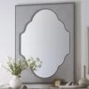 Hooker Furniture Boheme Nourmand Mirror In Linen Wrapped