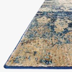 Loloi Anastasia 5'3" X 7'8" Blue And Ivory Area Rug -Home Decoration Series 5186376 3