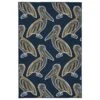 Kaleen Rugs Cabos CAB08-22 1'9" X 3' Navy Indoor/Outdoor Area Rug