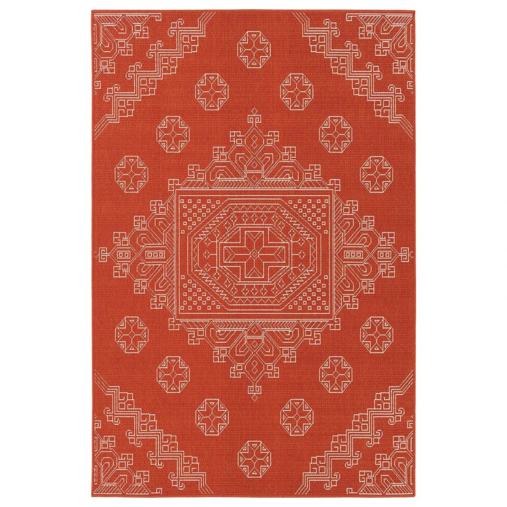 Kaleen Rugs Sunice 2'2" X 8' Tangerine And Ivory Runner 3 Kaleen Rugs Sunice 2'2" X 8' Tangerine And Ivory Runner