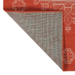 Kaleen Rugs Sunice 2'2" X 8' Tangerine And Ivory Runner 9 Kaleen Rugs Sunice 2'2" X 8' Tangerine And Ivory Runner -Home Decoration Series 5205424 3