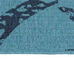 Kaleen Rugs Amalie 2'2" X 8' Light Blue And Navy Indoor/Outdoor Area Rug -Home Decoration Series 5205788 4