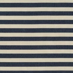 Kaleen Rugs Amalie Striped 1'9" X 3' Blue And Ivory Indoor/Outdoor Area Rug -Home Decoration Series 5207347 5