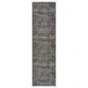 Kaleen Rugs Kaleen Rugs Zuma Beach 2'2" X 7'6" Grey, Silver, Gold, Turquoise, Pink, Plum, Navy And Black Runner -Home Decoration Series 5208618 1