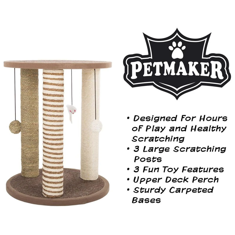 Timberlake Petmaker Cat Scratching Post With Perch 4 Timberlake Petmaker Cat Scratching Post With Perch - Image 2