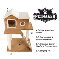 Timberlake Petmaker 3 Tier Cat Tree Condo -Home Decoration Series 52179637 3