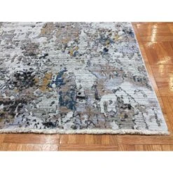 Kas Oriental Rugs Karina Lucia 3'11" X 5'5" Silver Area Rug -Home Decoration Series 5229853 3