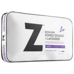 Malouf Queen Shoulder Dough Cooling Pillow In Lavender -Home Decoration Series 53005385 6