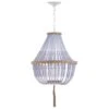 Safavieh Kristi 16.5" 3-Light Beaded Pendant In Blue -Home Decoration Series 53712865 1
