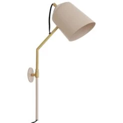 37B Zaphire Wall Sconce In Blush And Matte Brass -Home Decoration Series 53716031 6