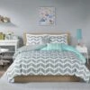 Hampton Park Intelligent Design Nadia 5-Piece King/California King Comforter Set In Teal