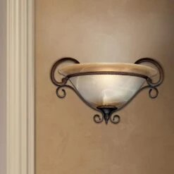 Golden Lighting Meridian 1-Light Wall Sconce In Golden Bronze -Home Decoration Series 54407622 3