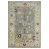 RIZZY Envision Scrolls Bulbs 10' X 14' Gray And Beige Area Rug -Home Decoration Series 5445921 1