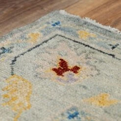 RIZZY Envision Scrolls Bulbs 10' X 14' Gray And Beige Area Rug -Home Decoration Series 5445921 4