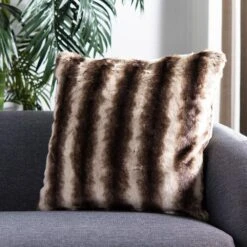 Safavieh Coco Pillow In Milk/Chocolate -Home Decoration Series 54697172 3