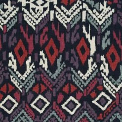 Kaleen Rugs Anther 1'11" X 3'7" Ivory, Purple, Pink, Red, Navy And Teal Indoor/Outdoor Area Rug -Home Decoration Series 5488319 5