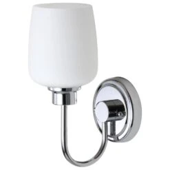 Safavieh Casen Bathroom Sconce In Chrome -Home Decoration Series 54887534 2