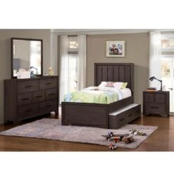 Samuel Lawrence Granite Falls Mirror In Dark Brown -Home Decoration Series 54888243 3