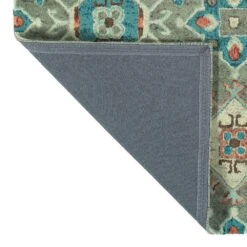Kaleen Rugs Chancellor 2'6" X 8' Grey, Sage, Teal, Brown, Light Pink And Wine Runner 9 Kaleen Rugs Chancellor 2'6" X 8' Grey, Sage, Teal, Brown, Light Pink And Wine Runner -Home Decoration Series 5493657 3