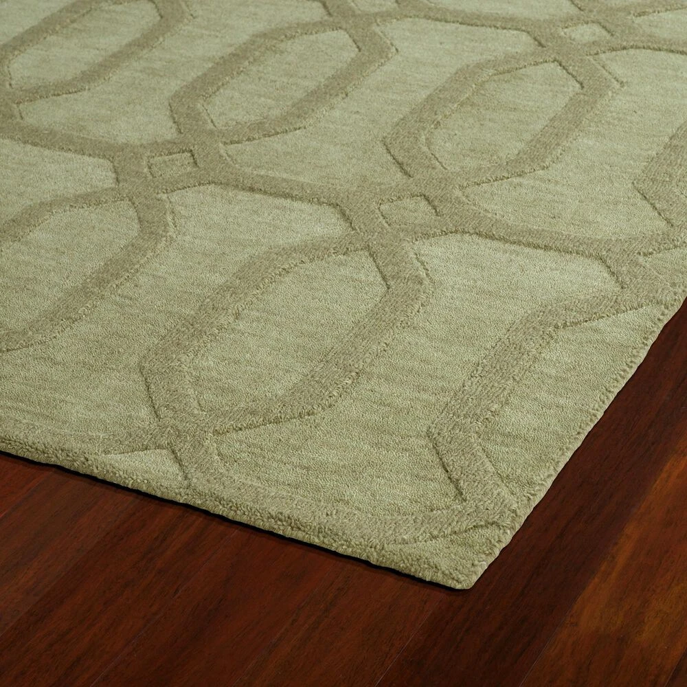 Kaleen Rugs Imprints Modern 5' X 8' Sage Area Rug 4 Kaleen Rugs Imprints Modern 5' X 8' Sage Area Rug - Image 2