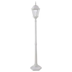 Kenroy Villa 1-Light Portable Lantern In White 5 Kenroy Villa 1-Light Portable Lantern In White -Home Decoration Series 55123061 2