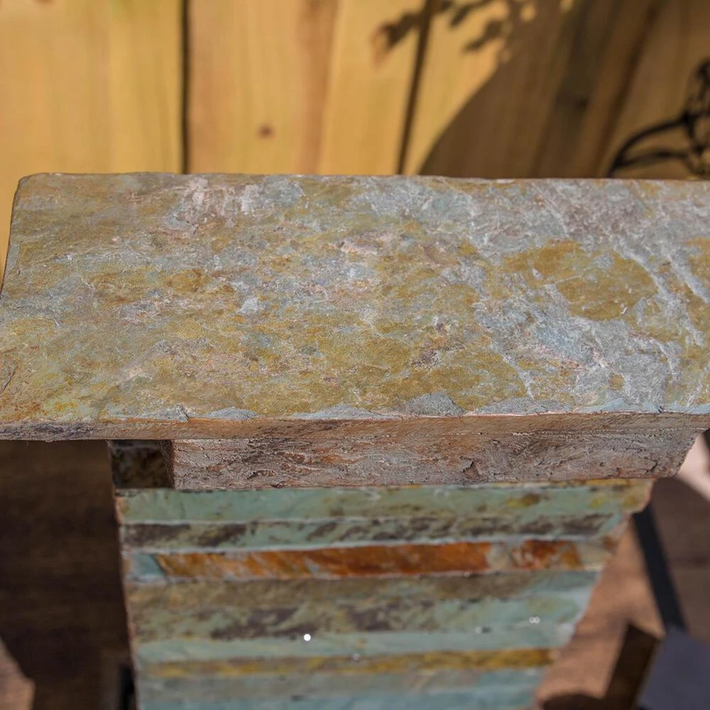 Kenroy Stave Table Lamp Fountain In Slate And Copper 7 Kenroy Stave Table Lamp Fountain In Slate And Copper - Image 5