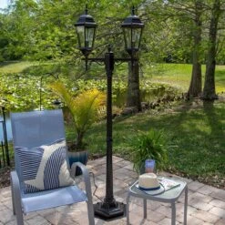 Kenroy Villa Portable Lantern In Oil Rubbed Bronze -Home Decoration Series 55123798 20