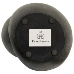 Timberlake Pure Garden 3 Tier LED Glass Ball Fountain In Gray -Home Decoration Series 55316319 3