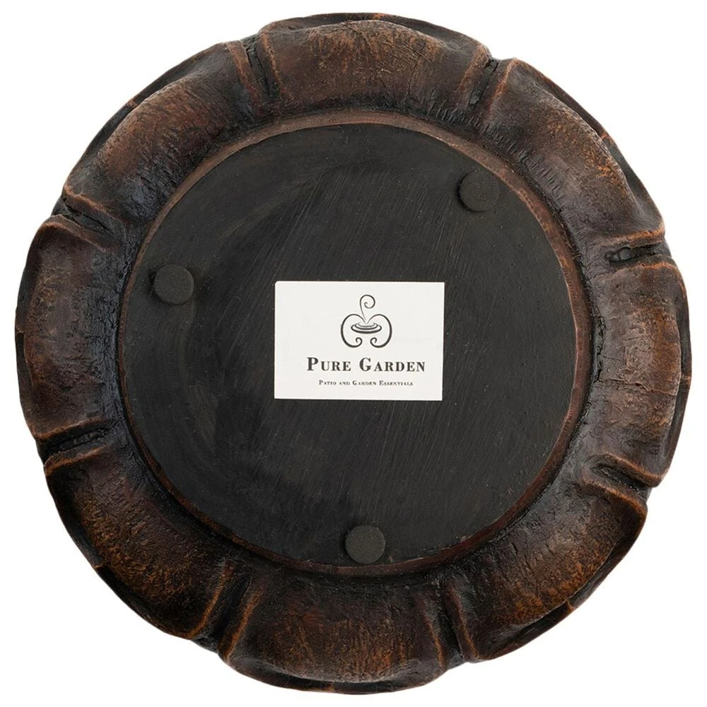 Timberlake Pure Garden Sitting Buddha LED Fountain In Weathered Brown 5 Timberlake Pure Garden Sitting Buddha LED Fountain In Weathered Brown - Image 3