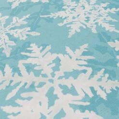 Mohawk Dri Pro Comfort 1'6" X 2'6" Holiday Flakes Teal Mat -Home Decoration Series 5538063 4