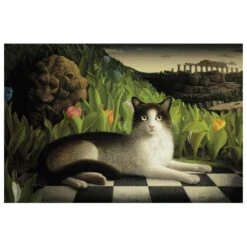 Timberlake Chris Mile 12" X 19" 'Call Of The Wild Cat' Canvas Art -Home Decoration Series 55849483 3