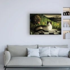 Timberlake Chris Mile 12" X 19" 'Call Of The Wild Cat' Canvas Art -Home Decoration Series 55849483 4