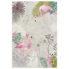 Safavieh Barbados Tropical Flamingo 3'3" X 5' Grey And Pink Indoor/Outdoor Area Rug -Home Decoration Series 5606274 1