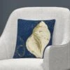Timberlake Pela Studio 'Coastal Moonlight IV Teal' 16 X 16 Decorative Throw Pillow -Home Decoration Series 56212137 1