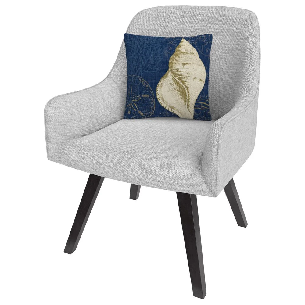 Timberlake Pela Studio 'Coastal Moonlight IV Teal' 16 X 16 Decorative Throw Pillow 5 Timberlake Pela Studio 'Coastal Moonlight IV Teal' 16 X 16 Decorative Throw Pillow - Image 3