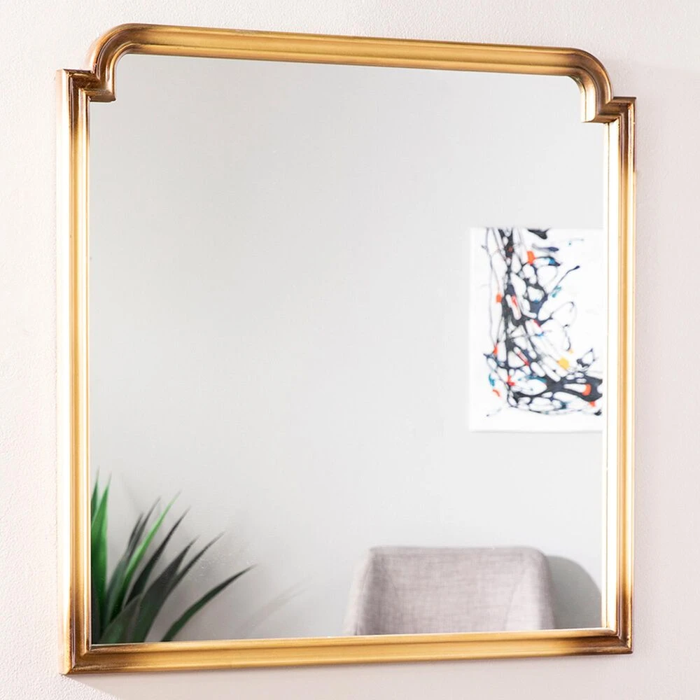 Southern Enterprises Lydia Mirror In Gold 3 Southern Enterprises Lydia Mirror In Gold