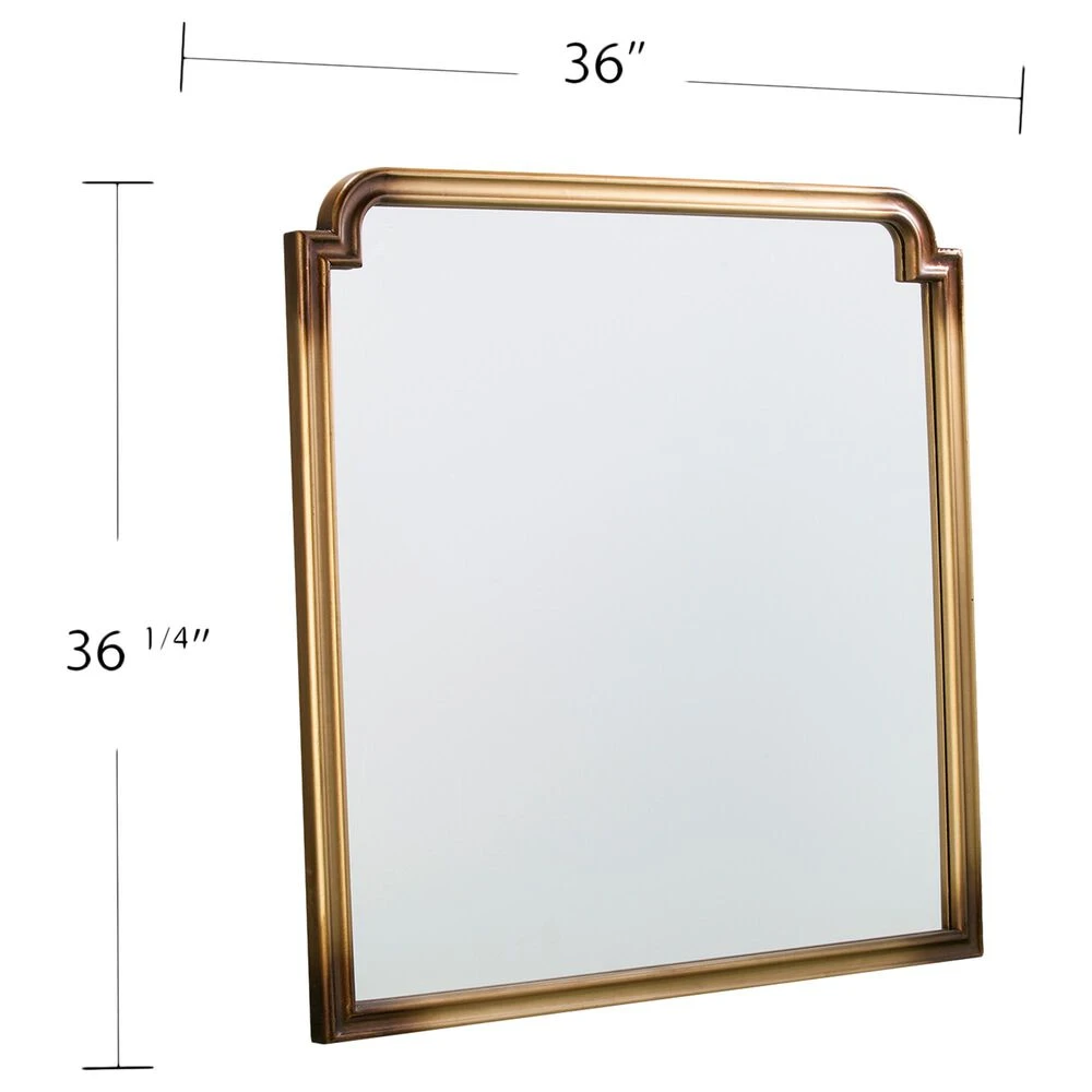 Southern Enterprises Lydia Mirror In Gold 10 Southern Enterprises Lydia Mirror In Gold - Image 8