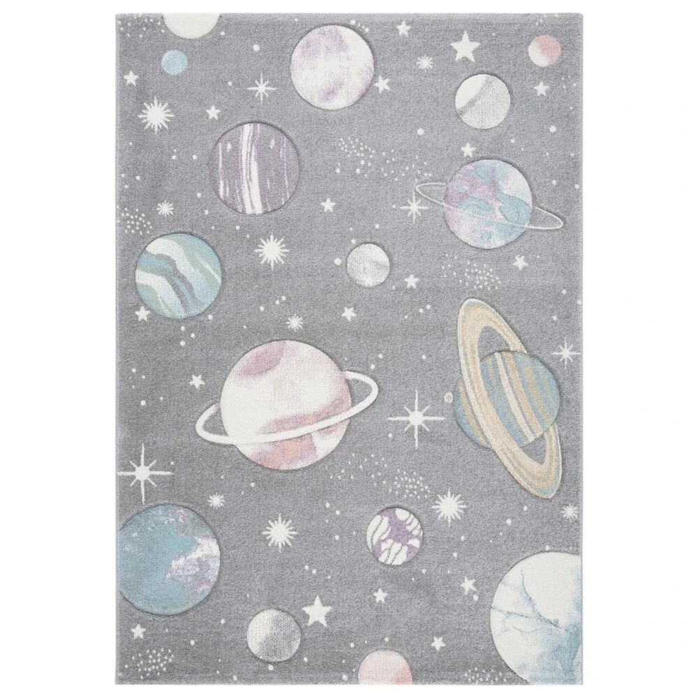 Safavieh Carousel 10' X 14' Grey And Lavender Kids Area Rug 3 Safavieh Carousel 10' X 14' Grey And Lavender Kids Area Rug