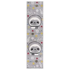 Safavieh Carousel 2' X 8' Grey And Ivory Kids Runner