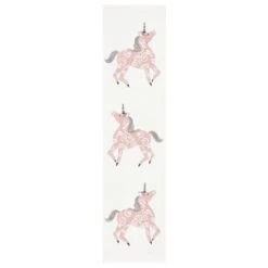 Safavieh Carousel 2' X 8' Ivory And Pink Kids Runner