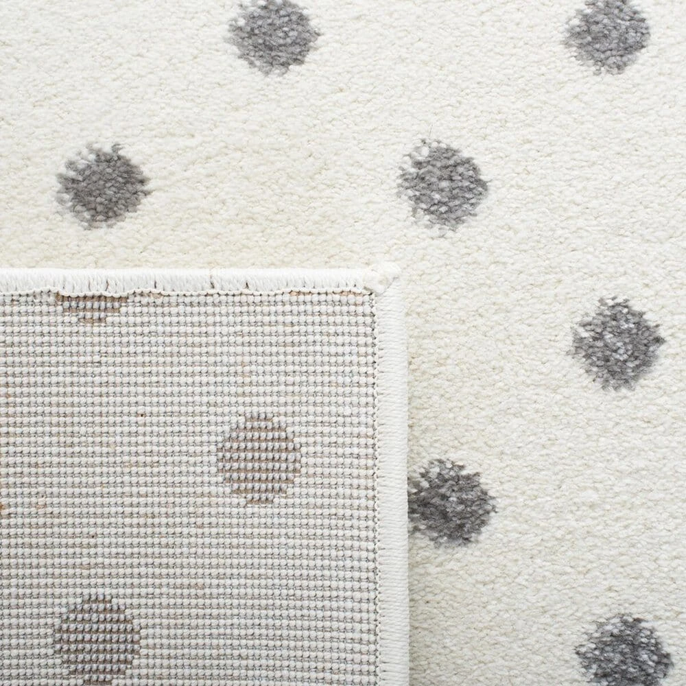 Safavieh Carousel 3'3" X 5'3" Ivory, Grey And Pink Kids Area Rug 7 Safavieh Carousel 3'3" X 5'3" Ivory, Grey And Pink Kids Area Rug - Image 5