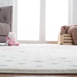 Safavieh Carousel 3'3" X 5'3" Ivory, Grey And Pink Kids Area Rug 15 Safavieh Carousel 3'3" X 5'3" Ivory, Grey And Pink Kids Area Rug -Home Decoration Series 5654258 7