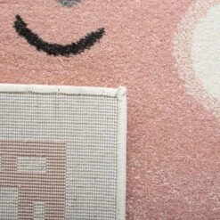 Safavieh Carousel CRK166 2' X 8' Ivory And Pink Kids Runner -Home Decoration Series 5654951 4