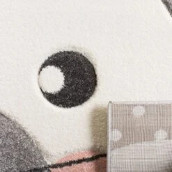 Safavieh Carousel CRK168 2' X 8' Pink And Grey Kids Runner -Home Decoration Series 5655651 4