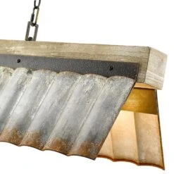 Golden Lighting Waylon Linear Pendant In Antique Black Iron 9 Golden Lighting Waylon Linear Pendant In Antique Black Iron -Home Decoration Series 56830359 2