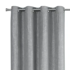 Monarch Specialties 52" X 84" Curtain Panel In Silver (Set Of 2) -Home Decoration Series 56854326 3