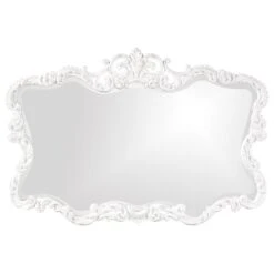 Howard Elliott Talida Mirror In Glossy White Laquer 8 Howard Elliott Talida Mirror In Glossy White Laquer -Home Decoration Series 57118705 2